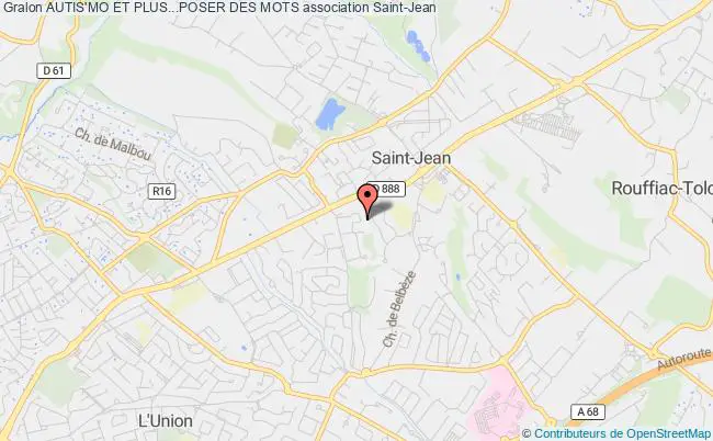 plan association Autis'mo Et Plus...poser Des Mots Saint-Jean