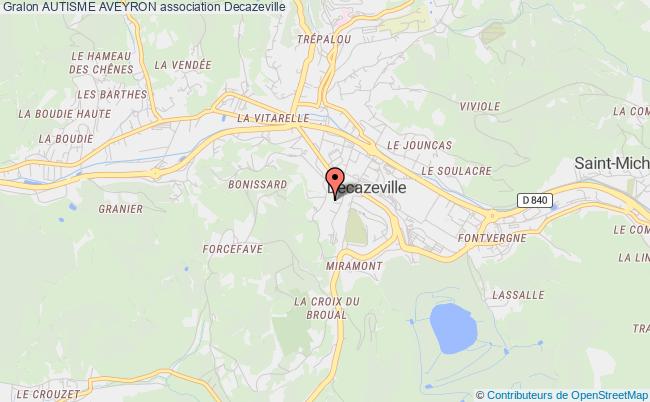 plan association Autisme Aveyron Decazeville