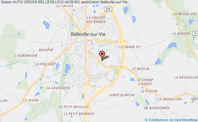 plan association Auto Cross Bellevillois (acb 85) Belleville-sur-Vie