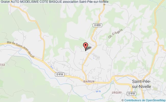 plan association Auto Modelisme Cote Basque Saint-Pée-sur-Nivelle