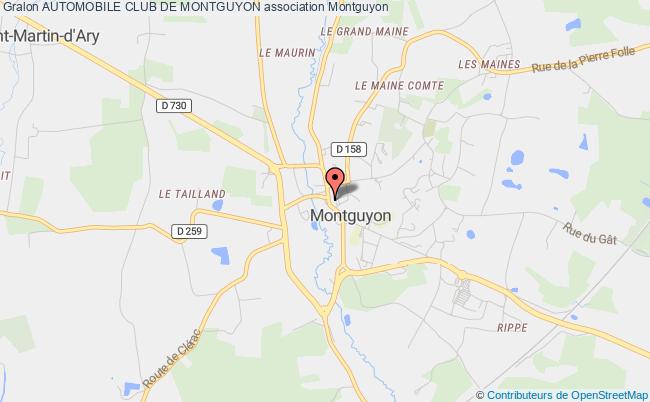 plan association Automobile Club De Montguyon Montguyon