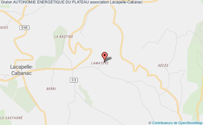 plan association Autonomie ÉnergÉtique Du Plateau Lacapelle-Cabanac