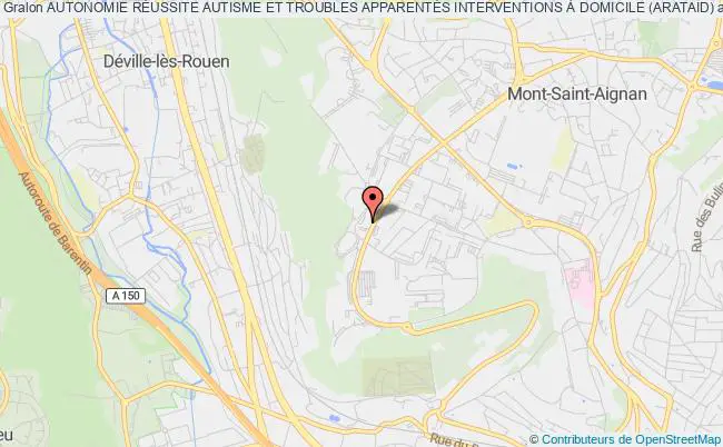 plan association Autonomie RÉussite Autisme Et Troubles ApparentÉs Interventions À Domicile (arataid) Mont-Saint-Aignan