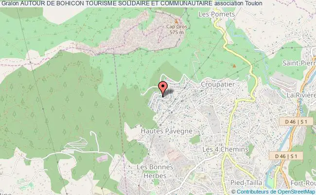 plan association Autour De Bohicon Tourisme Solidaire Et Communautaire Toulon