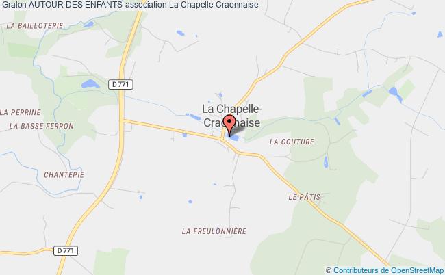 plan association Autour Des Enfants La    Chapelle-Craonnaise