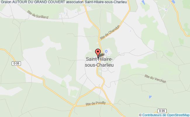 plan association Autour Du Grand Couvert Saint-Hilaire-sous-Charlieu