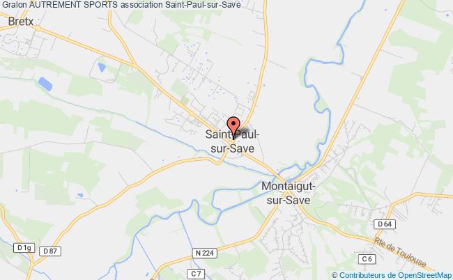 plan association Autrement Sports Saint-Paul-sur-Save