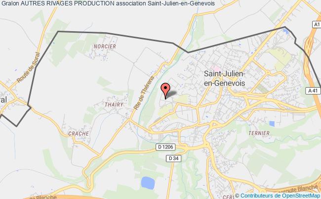 plan association Autres Rivages Production Saint-Julien-en-Genevois
