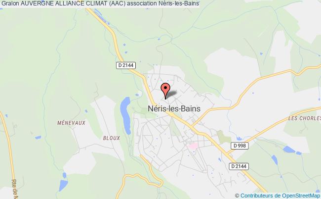 plan association Auvergne Alliance Climat (aac) Néris-les-Bains
