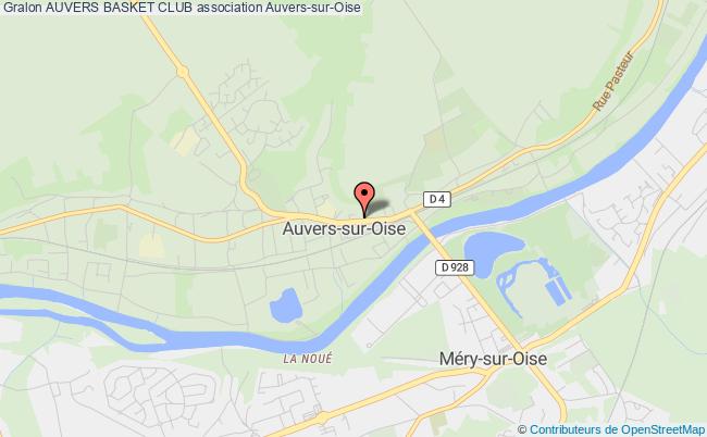 plan association Auvers Basket Club Auvers-sur-Oise