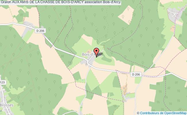 plan association Aux Amis De La Chasse De Bois-d'arcy Bois-d'Arcy