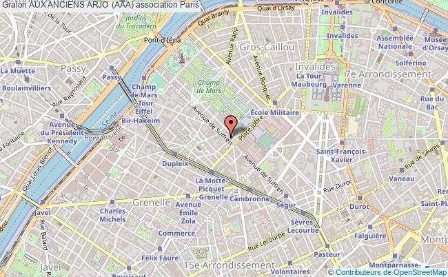 plan association Aux Anciens Arjo (aaa) Paris