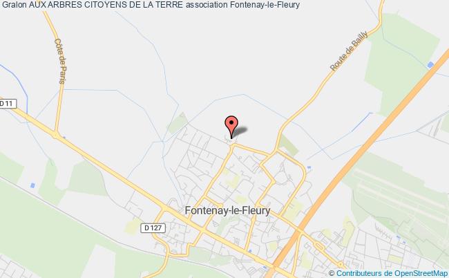 plan association Aux Arbres Citoyens De La Terre Fontenay-le-Fleury