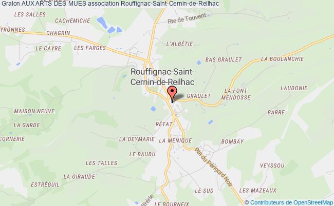 plan association Aux Arts Des Mues Rouffignac-Saint-Cernin-de-Reilhac