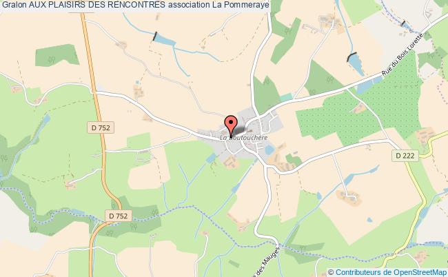 plan association Aux Plaisirs Des Rencontres Mauges-sur-Loire