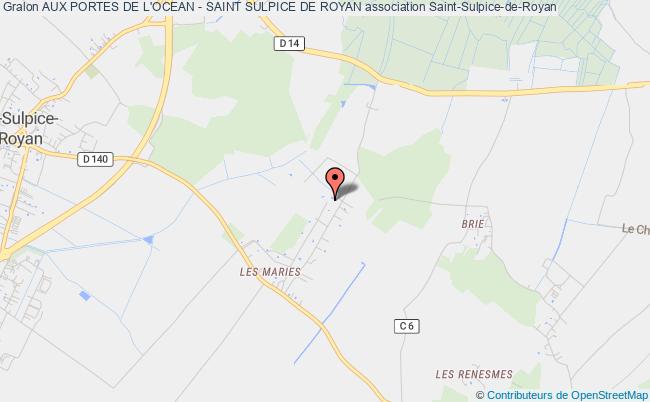 plan association Aux Portes De L'ocean - Saint Sulpice De Royan Saint-Sulpice-de-Royan