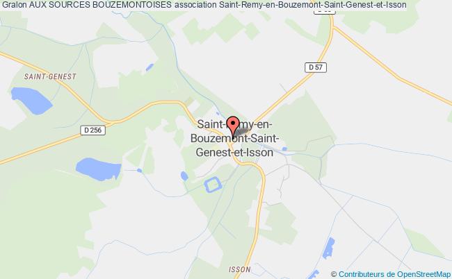 plan association Aux Sources Bouzemontoises Saint-Remy-en-Bouzemont-Saint-Genest-et-Isson