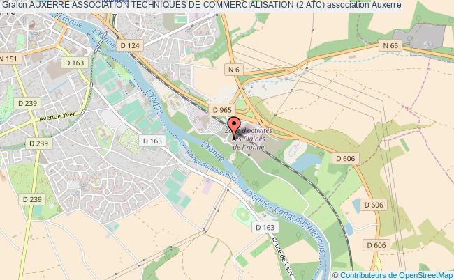 plan association Auxerre Association Techniques De Commercialisation (2 Atc) Auxerre