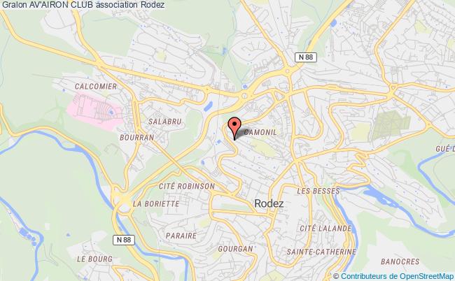 plan association Av'airon Club Rodez