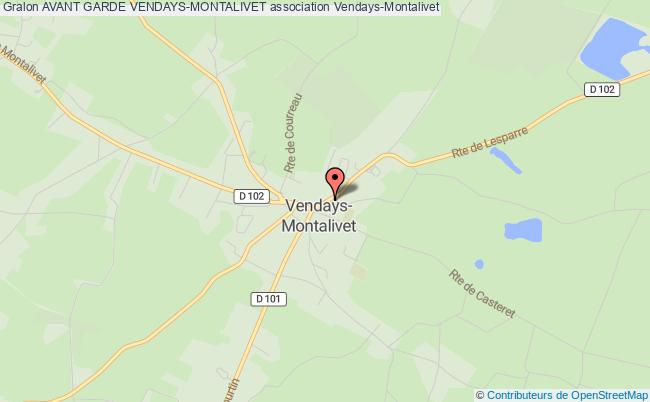 plan association Avant Garde Vendays-montalivet Vendays-Montalivet