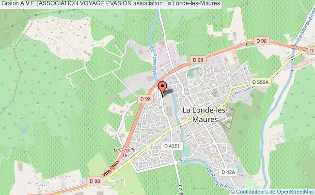 plan association A.v.e.(association Voyage Evasion La    Londe-les-Maures