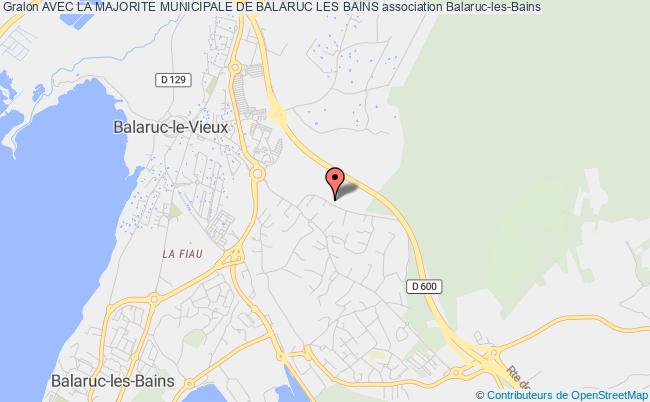 plan association Avec La Majorite Municipale De Balaruc Les Bains Balaruc-les-Bains