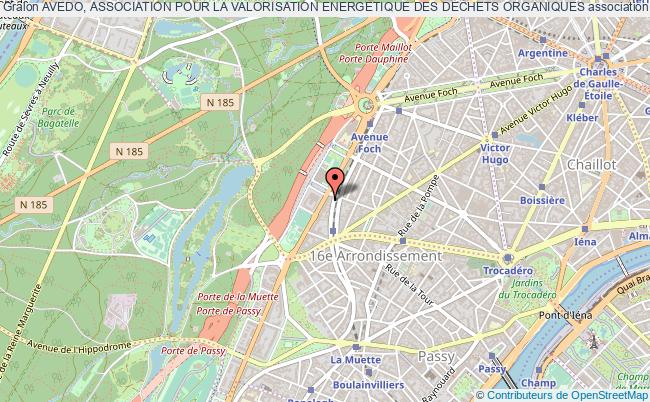 plan association Avedo, Association Pour La Valorisation Energetique Des Dechets Organiques Paris