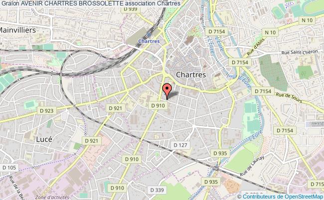 plan association Avenir Chartres Brossolette Chartres