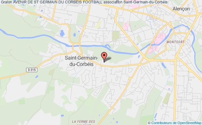 plan association Avenir De St Germain Du Corbeis Football Saint-Germain-du-Corbéis