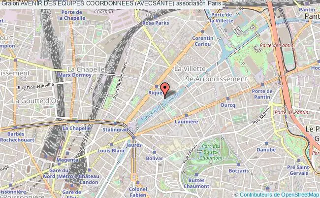 plan association Avenir Des Equipes Coordonnees (avecsante) Paris