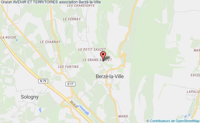 plan association Avenir Et Territoires Berzé-la-Ville