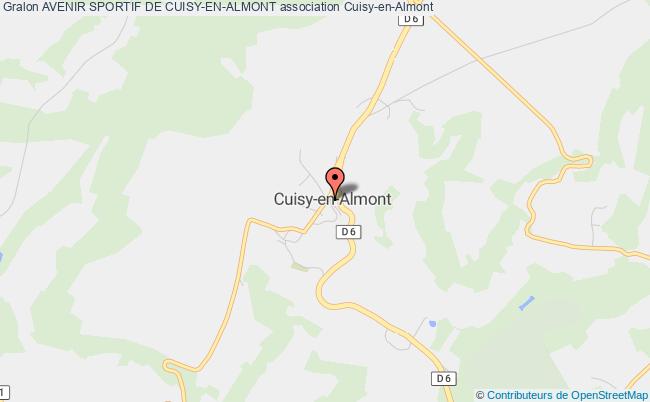 plan association Avenir Sportif De Cuisy-en-almont Cuisy-en-Almont