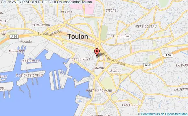 plan association Avenir Sportif De Toulon Toulon