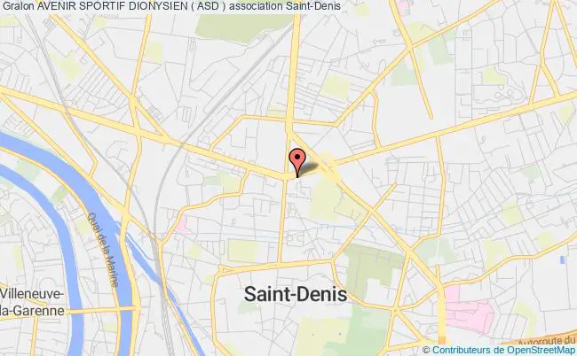 plan association Avenir Sportif Dionysien ( Asd ) Saint-Denis