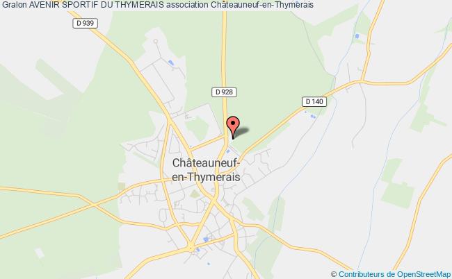 plan association Avenir Sportif Du Thymerais Châteauneuf-en-Thymerais