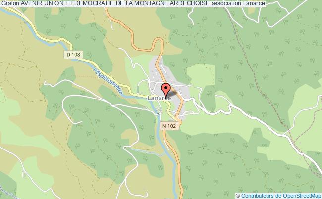 AVENIR UNION ET DEMOCRATIE DE LA MONTAGNE ARDECHOISE