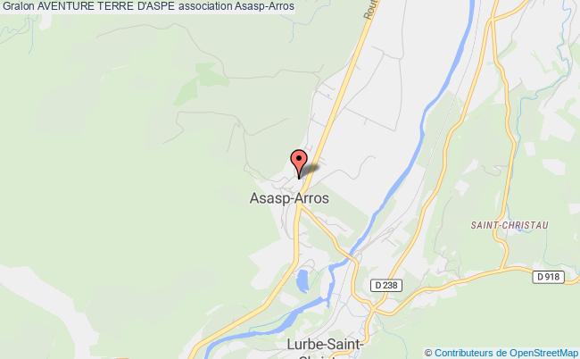 plan association Aventure Terre D'aspe Asasp-Arros