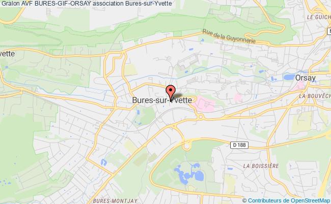 plan association Avf Bures-gif-orsay Bures-sur-Yvette