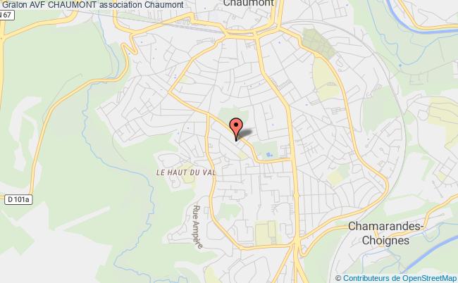 plan association Avf Chaumont Chaumont