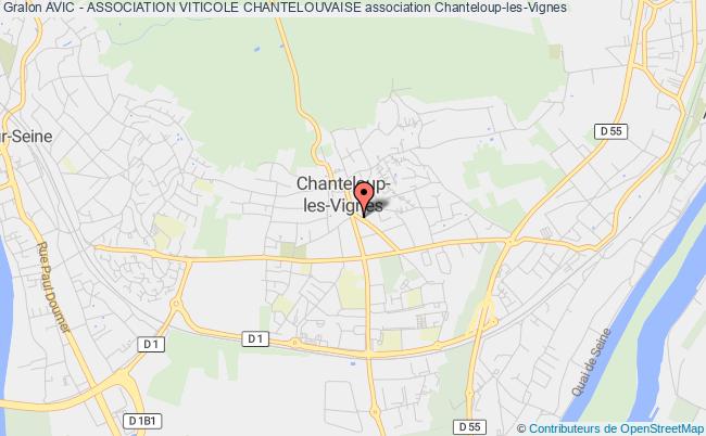 plan association Avic - Association Viticole Chantelouvaise Chanteloup-les-Vignes