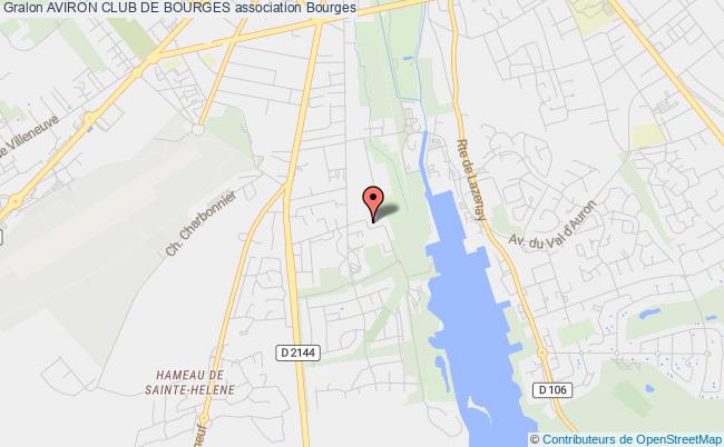 plan association Aviron Club De Bourges Bourges