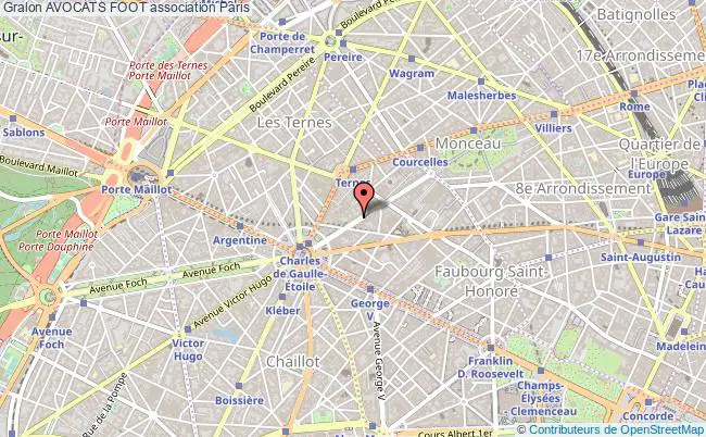 plan association Avocats Foot Paris