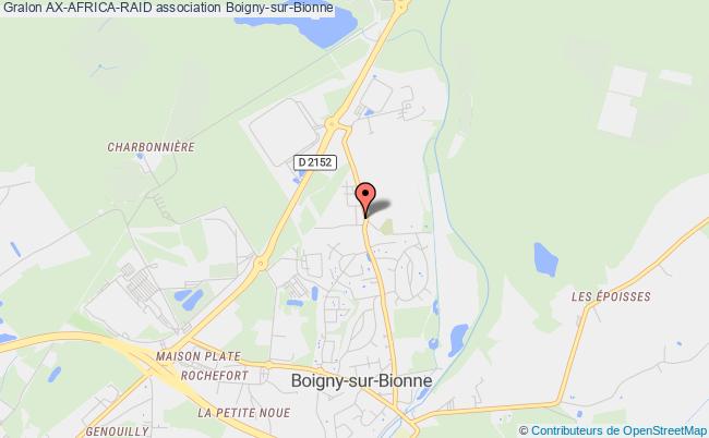plan association Ax-africa-raid Boigny-sur-Bionne