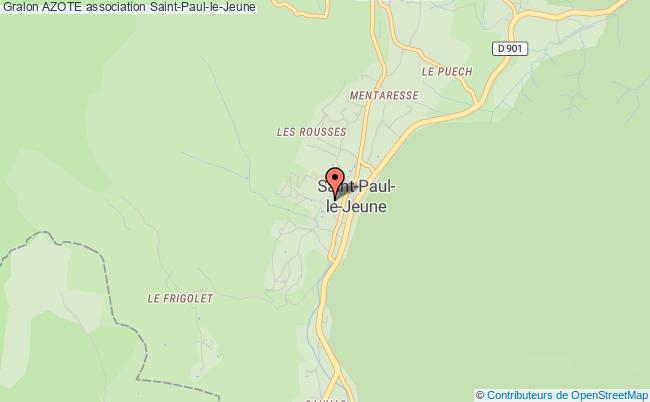 plan association Azote Saint-Paul-le-Jeune