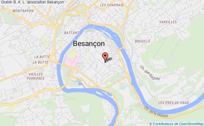 plan association B. A. L. Besançon