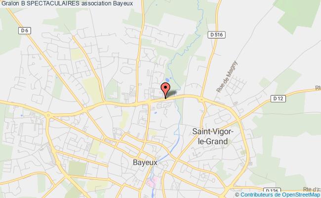 plan association B Spectaculaires Bayeux
