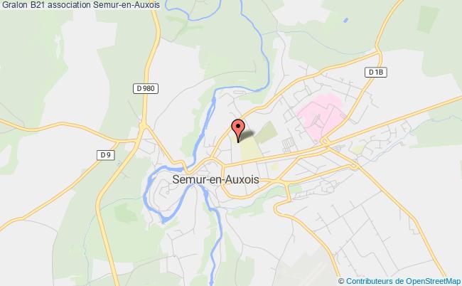 plan association B21 Semur-en-Auxois