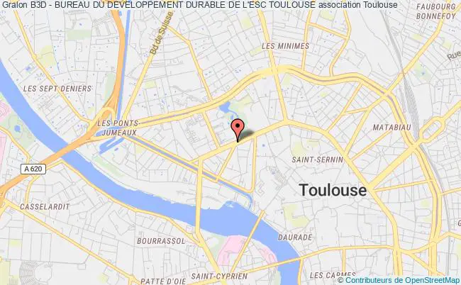 plan association B3d - Bureau Du Developpement Durable De L'esc Toulouse Toulouse