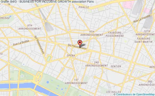 plan association B4ig - Business For Inclusive Growth Paris
