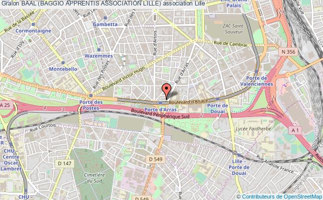 plan association Baal (baggio Apprentis Association Lille) Lille